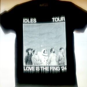 Black Graphic Band T-Shirt